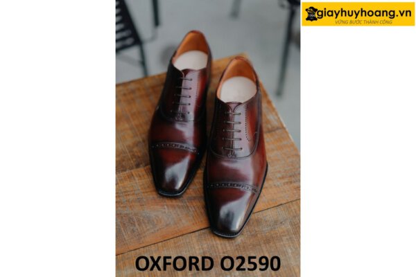 Giày Oxford nam công sở chính hãng cao cấp O2590 004