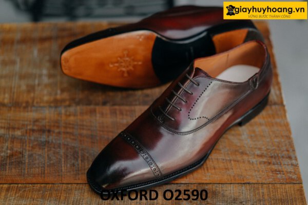 Giày Oxford nam công sở chính hãng cao cấp O2590 002