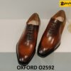 Giày da Oxford Wholecut nam mũi trơn không họa tiết O2592 001