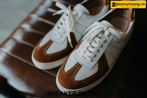 Giày da nam trẻ trung sneaker chính hãng SK2098 004