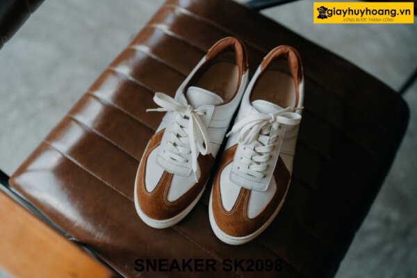 Giày da nam trẻ trung sneaker chính hãng SK2098 001