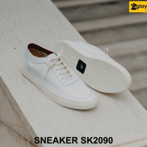 Giày sneaker màu trắng chính hãng thủ công SK2090 004