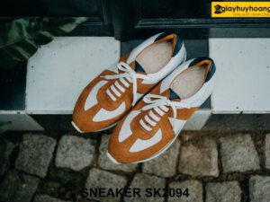 Giày da nam sneaker chạy bộ trẻ trung SK2094 001