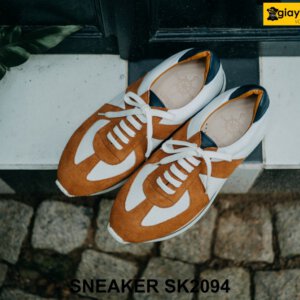 Giày da nam sneaker chạy bộ trẻ trung SK2094 001
