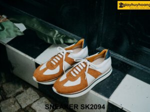 Giày da nam sneaker chạy bộ trẻ trung SK2094 003