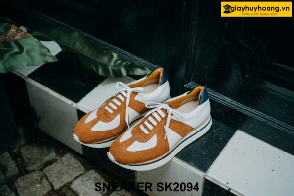 Giày da nam sneaker chạy bộ trẻ trung SK2094 003