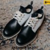 Giày da nam sneaker màu xanh navy đậm cao cấp SK2097 001