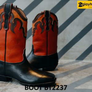 Giày cổ trang nam boot đóng phim lịch sử BT2237 005