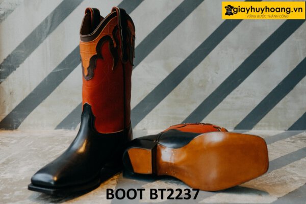 Giày cổ trang nam boot đóng phim lịch sử BT2237 002