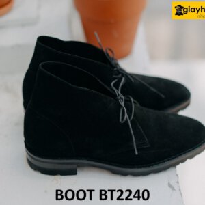 Giày da lộn nam cổ thấp 2 lỗ xỏ dây Chukka Boot BT2240 004