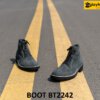 Giày boot nam da lộn buộc dây cao cấp BT2242 001