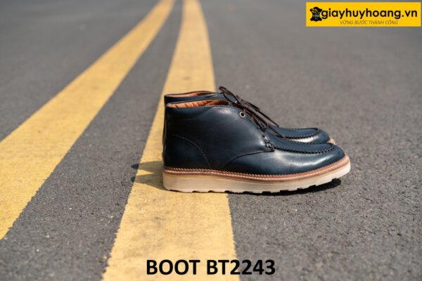 Giày da nam cổ thấp buộc dây Chukka Boot BT2243 005