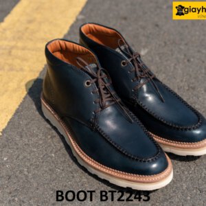 Giày da nam cổ thấp buộc dây Chukka Boot BT2243 001