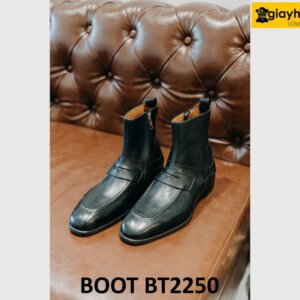 Giày da boot nam trẻ trung thanh lịch cao cấp BT2250 001
