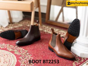 Giày da boot nam công sở thời trang Chelsea Boot BT2253 001