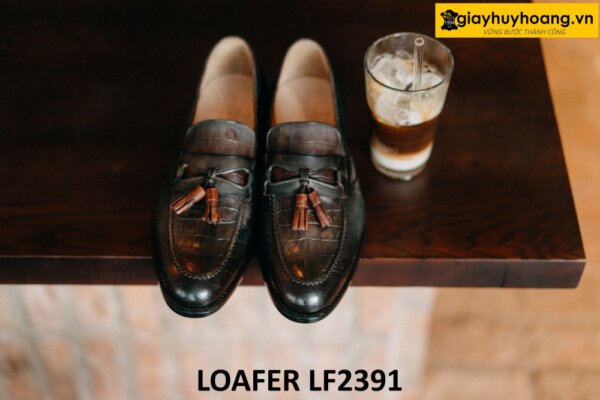 Giày lười nam trẻ trung có chuông cao cấp Loafer LF2391 001