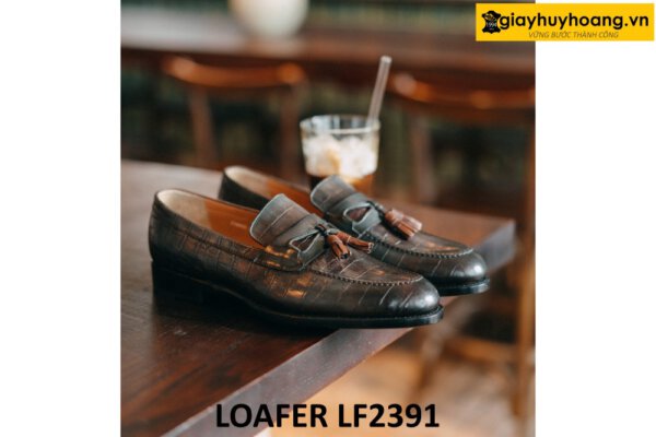 Giày lười nam trẻ trung có chuông cao cấp Loafer LF2391 005