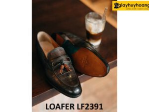 Giày lười nam trẻ trung có chuông cao cấp Loafer LF2391 003