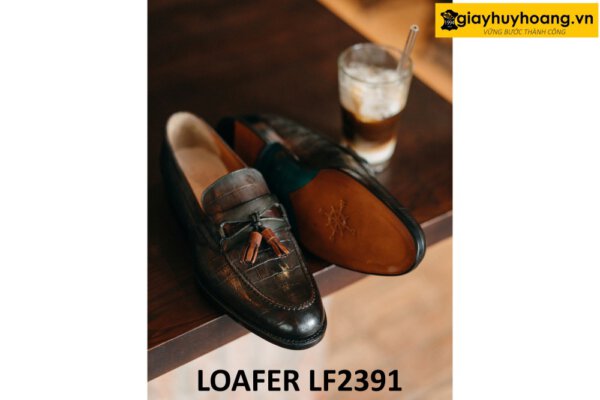 Giày lười nam trẻ trung có chuông cao cấp Loafer LF2391 003
