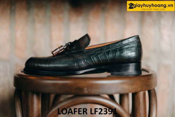 Giày lười nam trẻ trung có chuông cao cấp Loafer LF2391 002