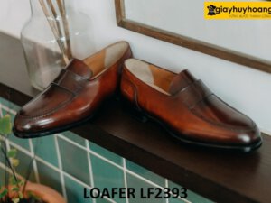 Giày lười nam cao cấp công sở chính hãng loafer LF2393 003