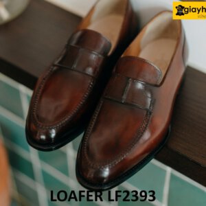 Giày lười nam cao cấp công sở chính hãng loafer LF2393 001