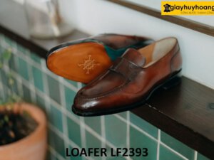 Giày lười nam cao cấp công sở chính hãng loafer LF2393 002