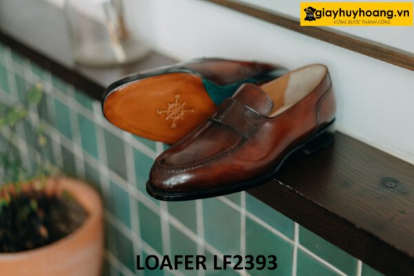 Giày lười nam cao cấp công sở chính hãng loafer LF2393 002