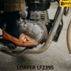 Giày lười nam da đan xen thủ công có chuông Loafer LF2395 001