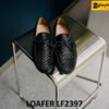 Giày lười nam da đan xen thủ công Loafer LF2397 001