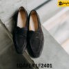 Giày da lộn nam thiết kế đẹp cá tính loafer LF2401 001