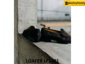 Giày da lộn nam thiết kế đẹp cá tính loafer LF2401 002