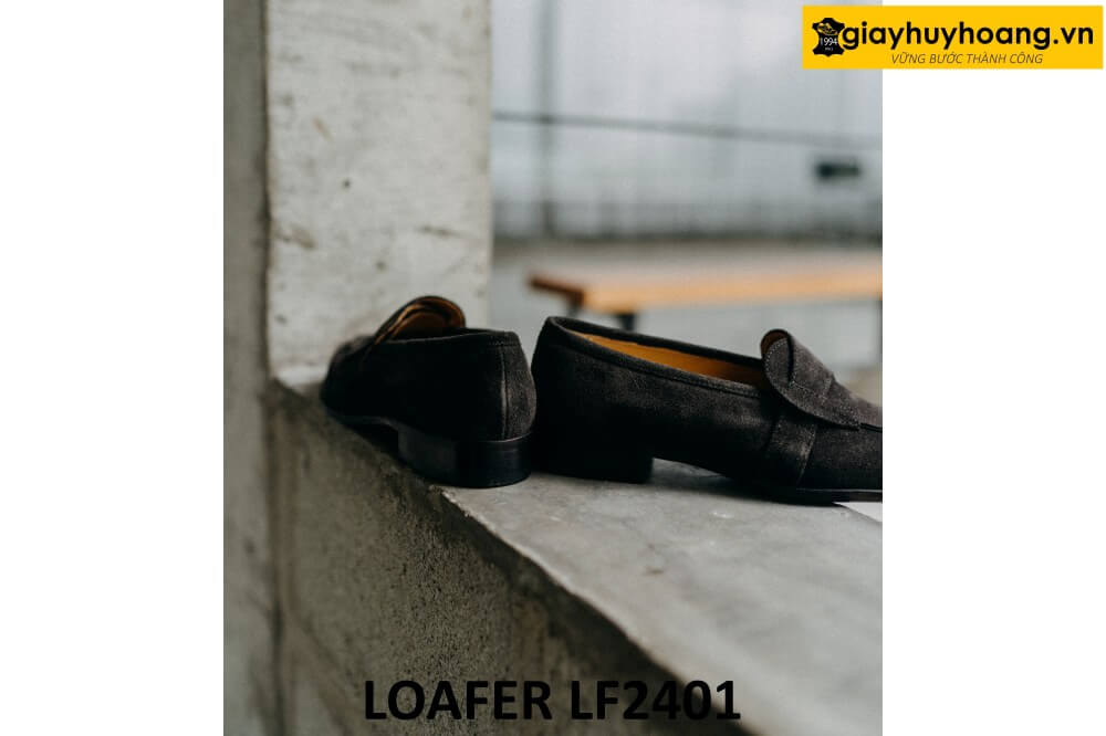 dat-dong-giay-da-nam-thu-cong-loafer-lf2401-004 Giày da lộn nam thiết kế đẹp cá tính loafer LF2401 002