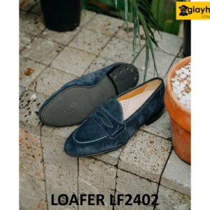 Giày da lộn nam cao cấp chính hãng loafer LF2402 004