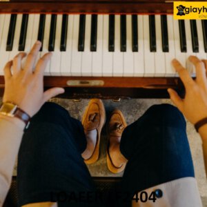 Giày lười nam da lộn màu bò trẻ trung Loafer LF2404 003