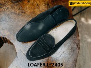 Giày lười da lộn nam trẻ trung thời trang loafer LF2405 004