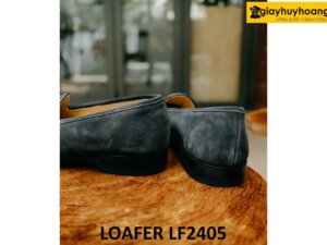 Giày lười da lộn nam trẻ trung thời trang loafer LF2405 003
