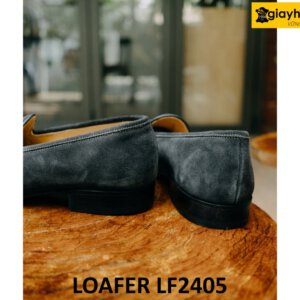 Giày lười da lộn nam trẻ trung thời trang loafer LF2405 003