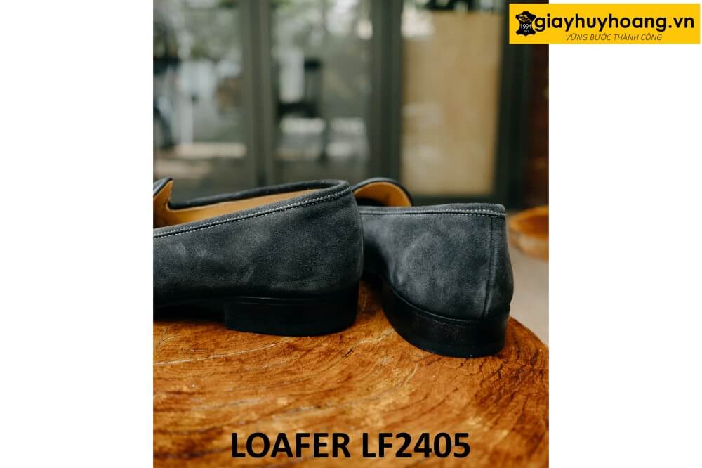 dat-dong-giay-da-nam-thu-cong-loafer-lf2405-003 Giày lười da lộn nam trẻ trung thời trang loafer LF2405 003