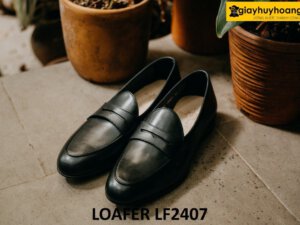 Giày lười nam chính hãng thủ công loafer LF2407 001