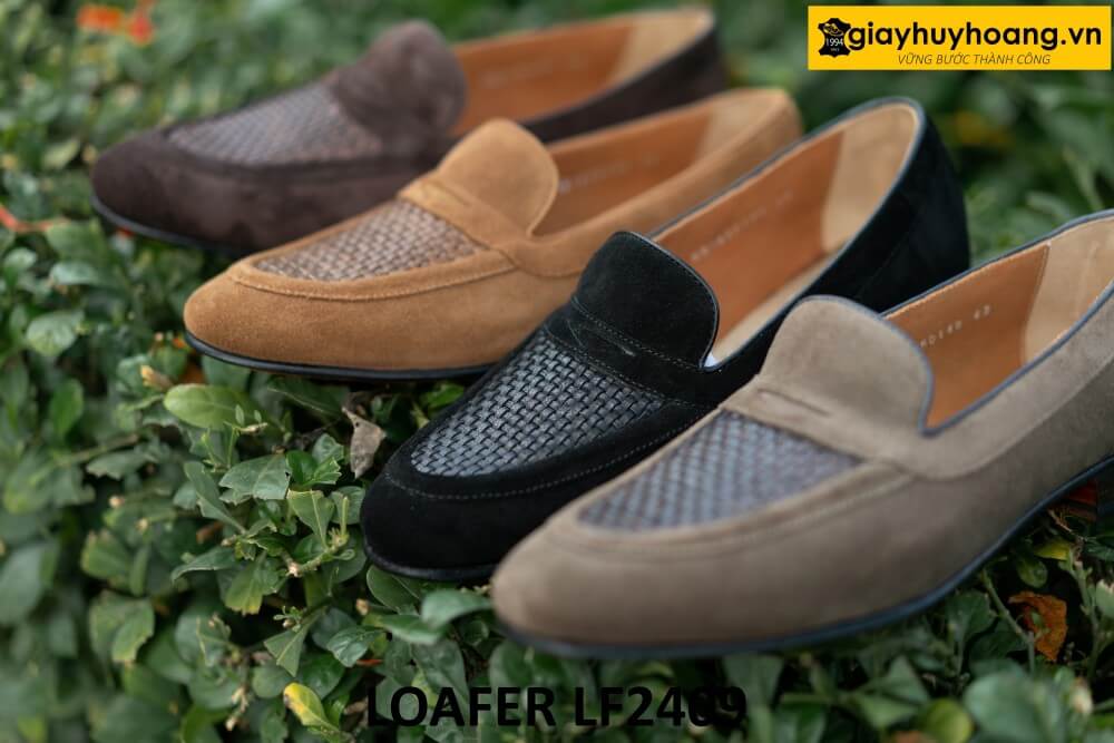 dat-dong-giay-da-nam-thu-cong-loafer-lf2409-005 Giày lười da lộn nam công sở cao cấp loafer LF2409 003