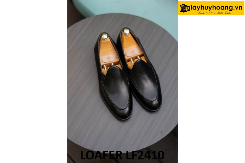 dat-dong-giay-da-nam-thu-cong-loafer-lf2410-002 Giày lười nam trẻ trung sang trọng loafer LF2410 003