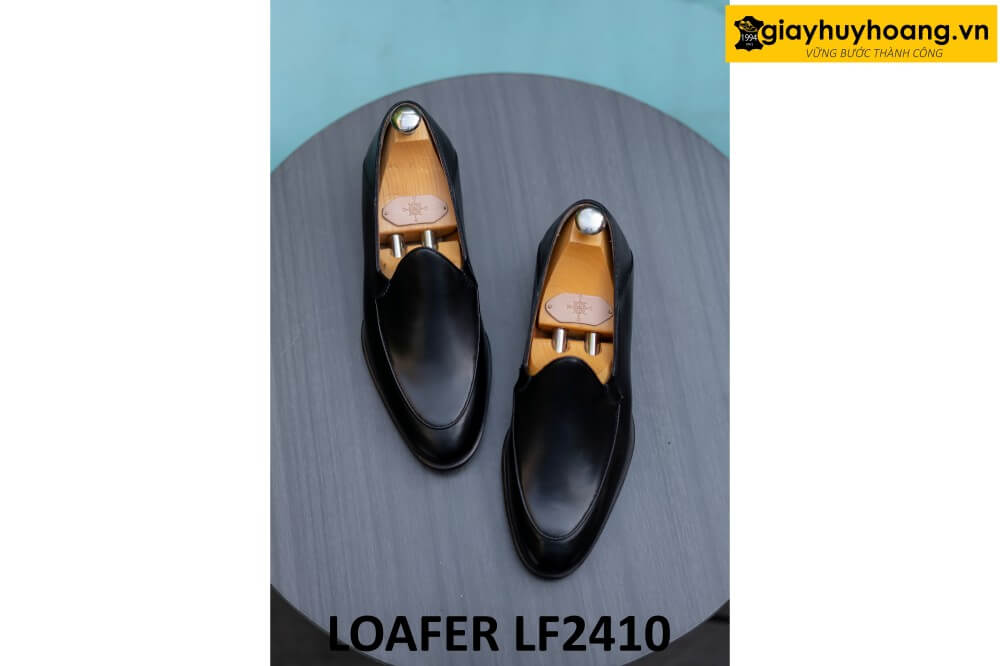 dat-dong-giay-da-nam-thu-cong-loafer-lf2410-005 Giày lười nam trẻ trung sang trọng loafer LF2410 002