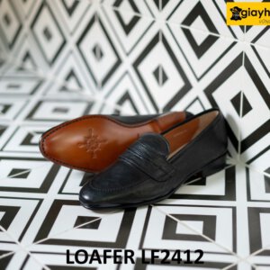 Giày lười nam da mềm thoải mái chân loafer LF2412 004