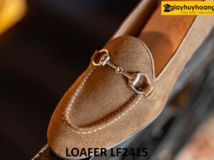 Giày lười nam da lộn thời trang horesit loafer LF2415 004