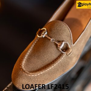 Giày lười nam da lộn thời trang horesit loafer LF2415 004