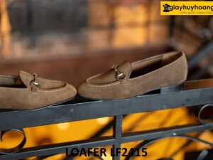 Giày lười nam da lộn thời trang horesit loafer LF2415 003