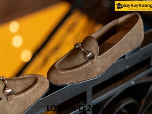 Giày lười nam da lộn thời trang horesit loafer LF2415 001