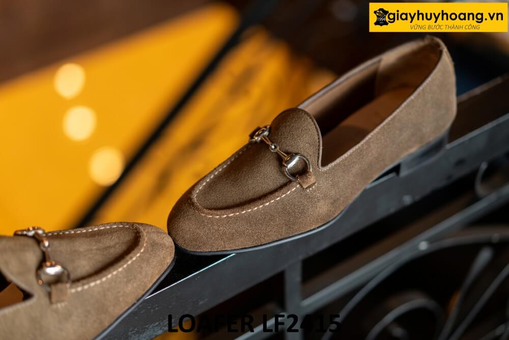 dat-dong-giay-da-nam-thu-cong-loafer-lf2415-003 Giày lười nam da lộn thời trang horesit loafer LF2415 001