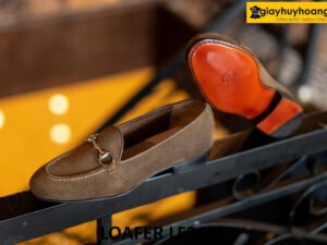 Giày lười nam da lộn thời trang horesit loafer LF2415 002